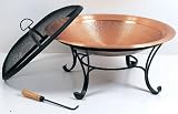 30? Copper Hammered Fire Pit