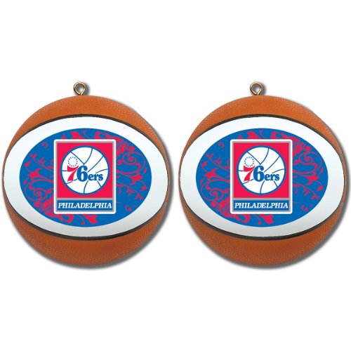 Topperscot Philadelphia 76Ers Mini Basketball Ornament Set
