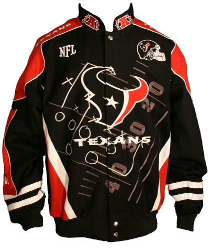 MTC Marketing Houston Texans 2009 Scoreboard Cotton Twill Jacket (4X-Large)