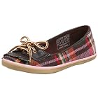 Sugar Women's Kilty Kat Wool Plaid Flat