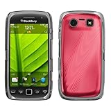 Cosmos Back Cover for BlackBerry Torch 9850 9860, Machined Purple