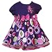 Rare Editions Baby/Infant Girls 12M-24M PURPLE PINK MUTI DOT BUTTON BOW BUTTERFLY Special Occasion B