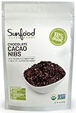 Sunfood Cacao Nibs, Certified Organic, Non-GMO, 8oz