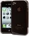 Black Gel Silicone Protective Armour Case Cover & Screen Protector Kit for New Apple iPhone 4 4G HD