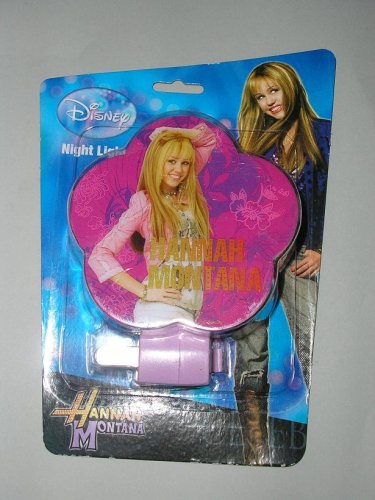 Childrens Toyshop  Toys : Disney Hannah Montana Night Light - Flower Shape #1