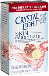 Crystal Light Skin Essentials, Pomegranate Lemonade, 10-Count Boxes (Pack of 6)