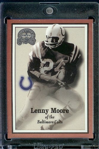 2000 Fleer Greats of the Game Football Card # 25 Lenny Moore Baltimore Colts Mint Condition - Shipped In Protective ScrewDown Case!