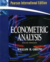 Econometric Analysis
