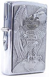 Zippo Harley Davidson Made USA Eagle Lighter H231