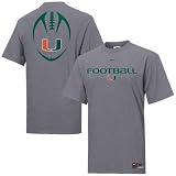 Nike Miami Hurricanes Slate Team Issue T-shirt