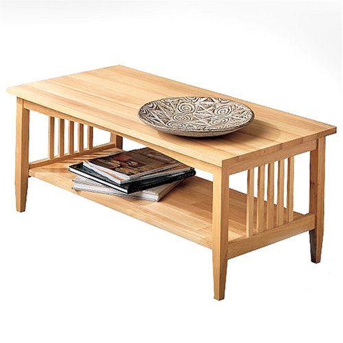 Mission Natural Coffee Table
