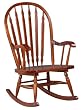 Carolina Cottage Hudson Rocker, Cherry