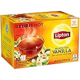 Lipton Black Tea with Vanilla K Cups, 12 ct