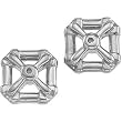 Platinum Earring Jackets