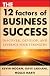 The 12 Factors of Business Success: Discover, Develop and Leverage Your Strengths