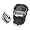 Ozark 505 Black small compact soft tough durable digital camera camcorder three 3 our 4 inch lens bags cases pouches