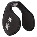 180s Discovery Snowflake Ear Warmer - Black