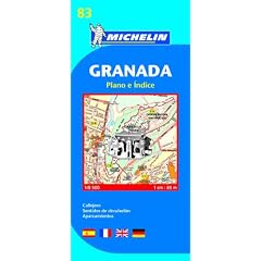 Map 9083 Granada (Michelin City Plans)
