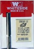WHITESIDE MACHINE #1073-01 CARBIDE-TIP 2 FLUTE STRAIGHT ROUTER BIT 1/2 DIA X 2-1/2 CL X 1/2 SHANK