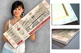 California Angels - 1967 All-Star Game - Canvas Mega Ticket