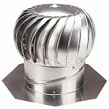 Ventamatic CX12IBALBRN Superior Internally Braced Aluminum Wind Turbine
