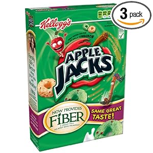 3-Pack of 12.2 oz. Apple Jacks Cereal $5.51