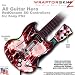 Radioactive Red Skin by WraptorSkinz TM fits All Sony PS2 Guitar Hero SG Guitar Controllers (GUITAR NOT INCLUDED)