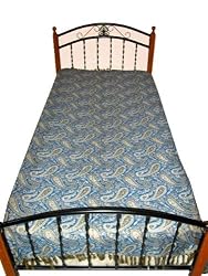 Fancy Pashmina Bedspreads Reversible Indian Bedding Coverlet Sofa Twin Throw