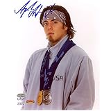 Apolo Anton Ohno (Double Medal) 8x10 Autographed Photograph