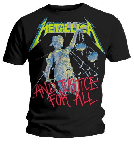 Atmosphere Mens Metallica Justice -T-shirt X-large