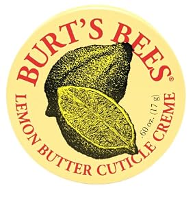 Burt's Bees Lemon Butter Cuticle Cr?me, .6-Ounces  (Pack of 3)