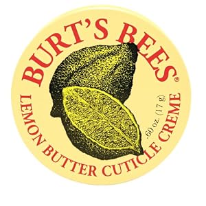 Burt's Bees Lemon Butter Cuticle Cr?me, .6-Ounces (Pack of 3) by Burt's Bees