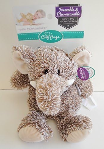 Cozy Hugs Freezable &amp; Microwavable Plush Aromatherapy - Brown/Tan Elephant by Cozy Hugs
