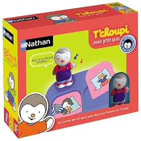 Nathan - 31006 - Jeu de soci�t� - Jeu �ducatif - P'tit Quiz T'choupi 2009