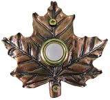 Company's Coming DBZ-007 Maple Leaf Bronze Doorbell Cover