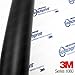 3M 1080 M12 MATTE BLACK 3in x 5in (SAMPLE SIZE) Car Wrap Vinyl Film