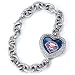 Philadelphia Phillies SILVER RHINESTONE WOMEN'S/LADIES HEART WRIST WATCH
