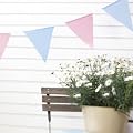 Shabby Chic Fabric Bunting