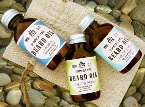 Summertime Beard Oil Kit- Beard Care Gift Set by OneDTQ
