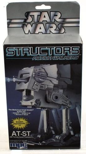 Star Wars Structors Action Walkers AT-ST Wind-up Model Kit by Fundimensions