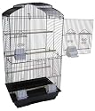 Canary Parakeet Cockatiel LoveBird Finch Bird Cages - 18"x14"x35"
