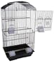 Canary Parakeet Cockatiel LoveBird Finch Bird Cages - 18"x14"x35" - 6804BLK