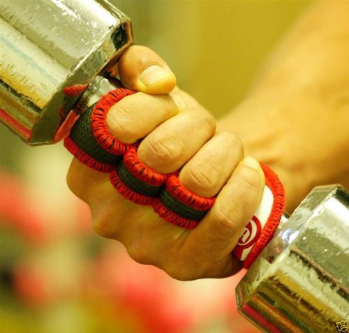 3 Pairs Gripad Workout Grips, Lifting Gloves (Colors May Vary 1 Ea)