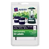 UPC 072782007478 product image for Avery Self-Laminating ID Labels, Handwrite, 0.66 x 3.375 Inches, Gray Border, Pa | upcitemdb.com