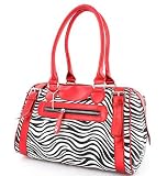 Sundae Sky Zebra Handbags Animal Print Purses Tote Bags