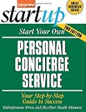 Buy : Start Your Own Personal Concierge Service (Entrepreneur Magazine`s Startup)