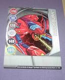 BAKUGAN SEASON 2 BAKUGLOW NEW LOOSE METAL GATE CARD MOONBURN 6/48n