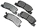Akebono ACT325 ProACT Ultra-Premium Rear Ceramic Brake Pad Set