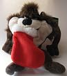 Warner Bros. Bean Bag Plush Taz with Stocking