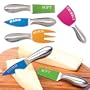Dci Cut The Cheese, Set Of 4 Cheese Knives